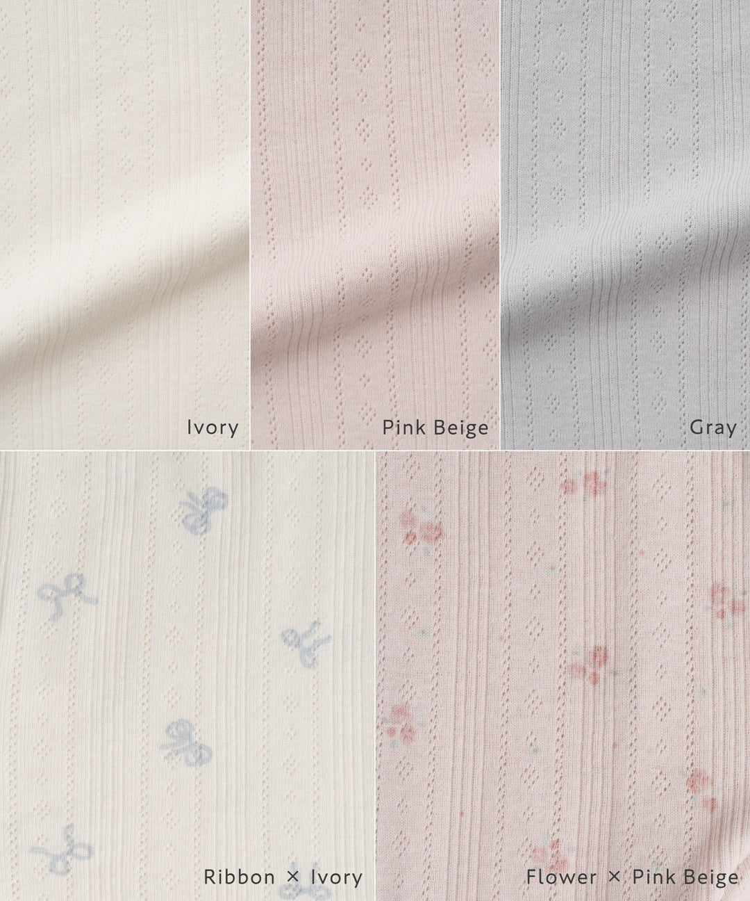 Pointelle Ribbed Lettuce-Hem Leggings