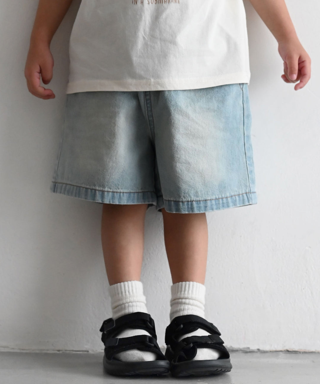 丹寧百慕達短褲