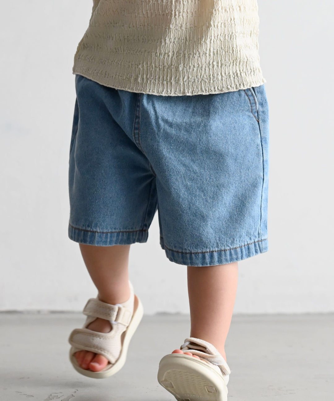 丹寧百慕達短褲