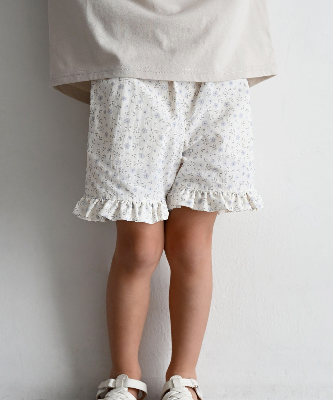 兩棲荷葉邊短褲
