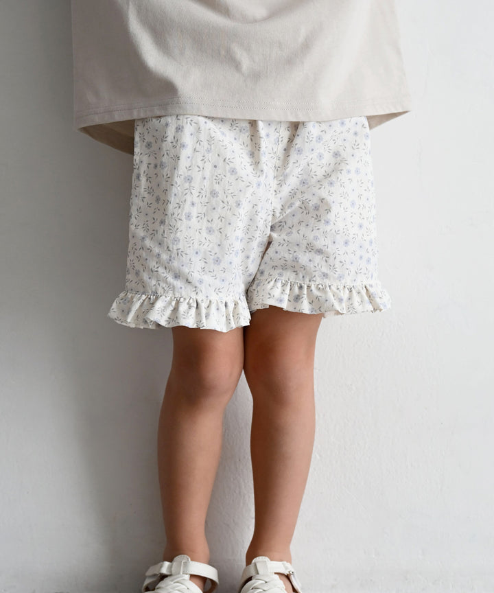 兩棲荷葉邊短褲
