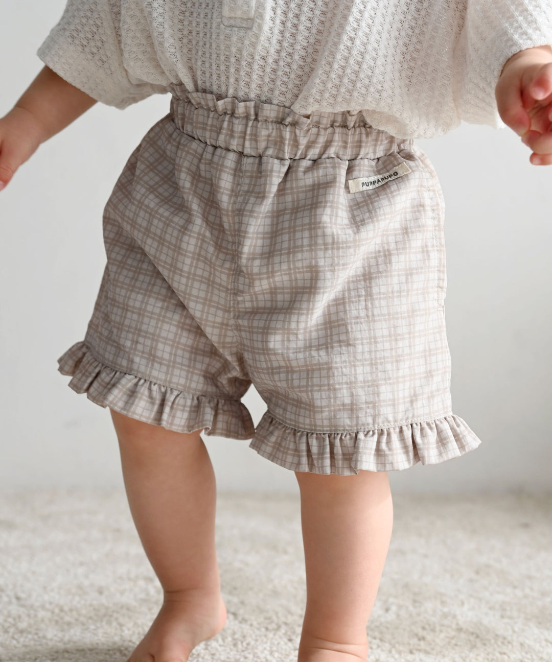 兩棲荷葉邊短褲