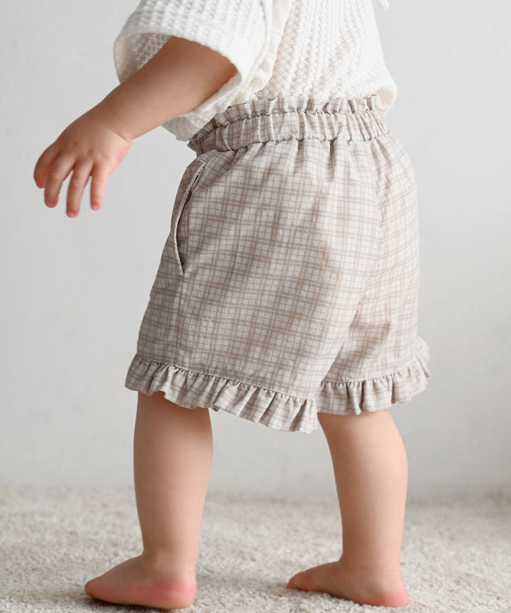 兩棲荷葉邊短褲