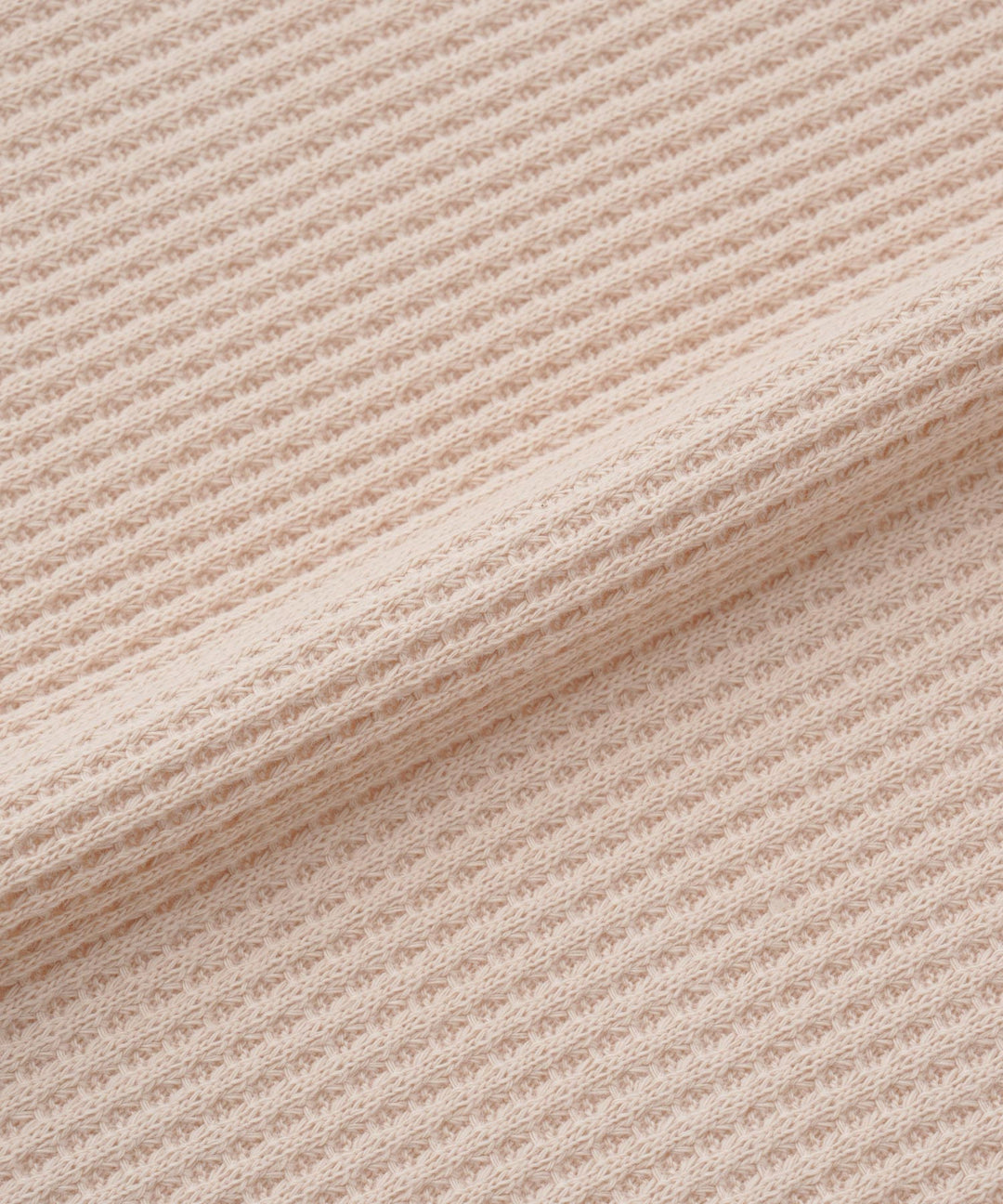 Loose-Fit Waffle Knit Cardigan