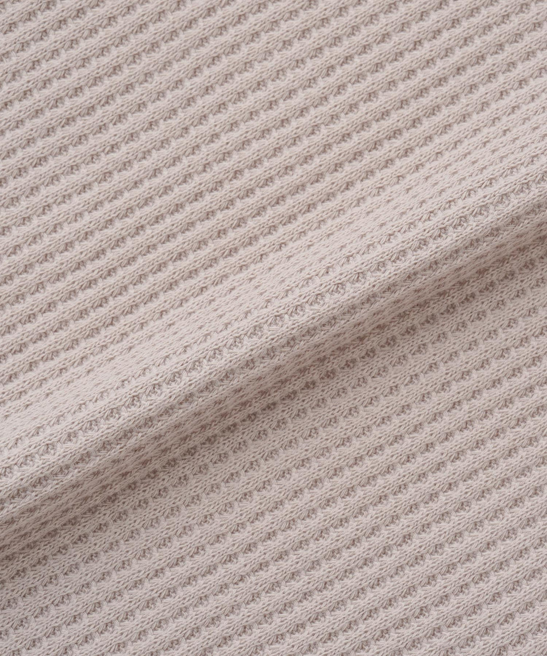 Loose-Fit Waffle Knit Cardigan