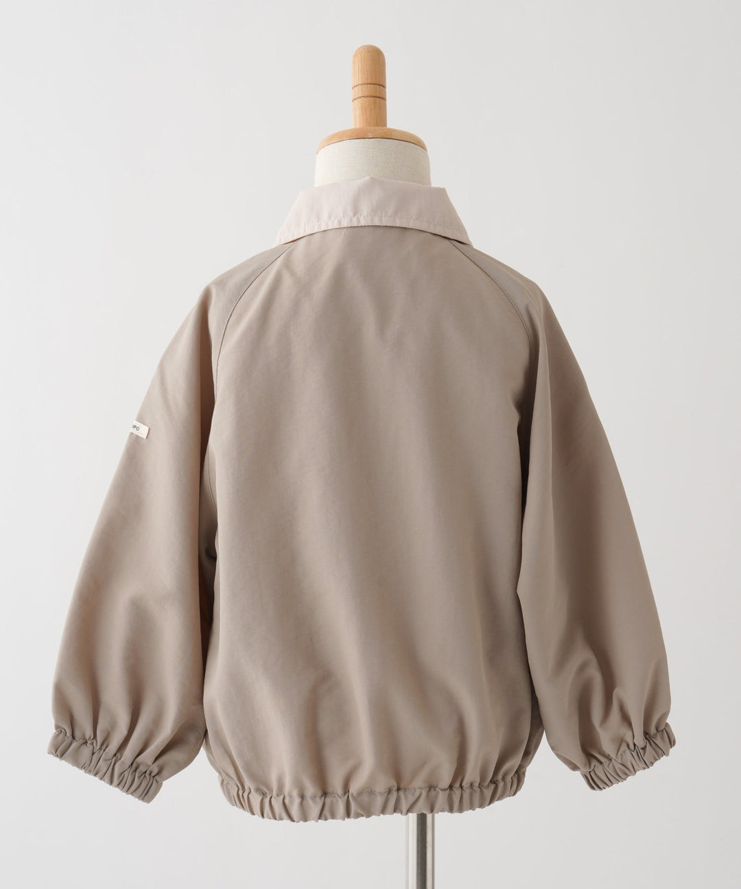 Shirt-Collar Zip-Up Jacket