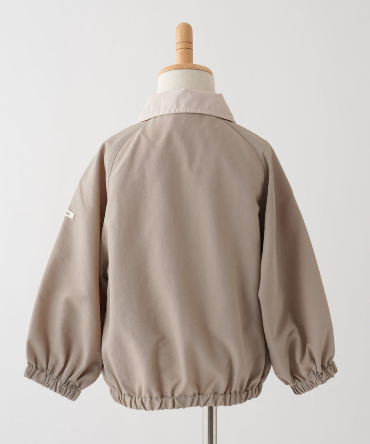 Shirt-Collar Zip-Up Jacket