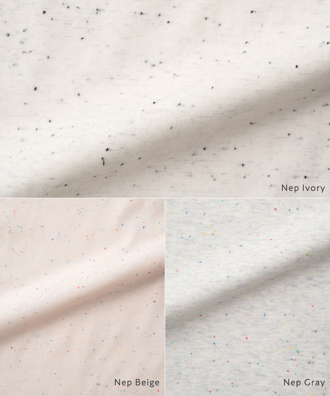 Cap-Sleeve Top & Pants Set (Nep Fabric)