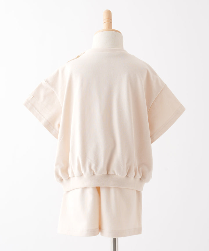 Short-Sleeve T-Shirt & Shorts Set (Lightweight Sweat Fabric)