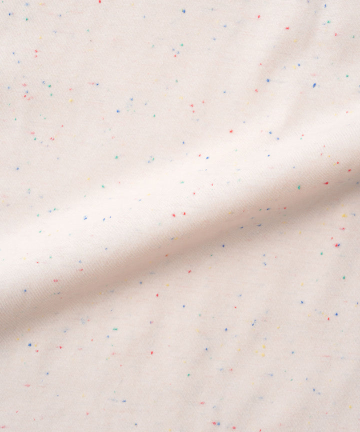 Sailor-Collar Short-Sleeve Shirt & Shorts Set (Nep Fabric)