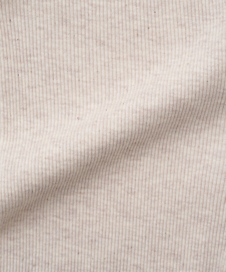 Shoulder Frill Sleeveless Ribbed Romper