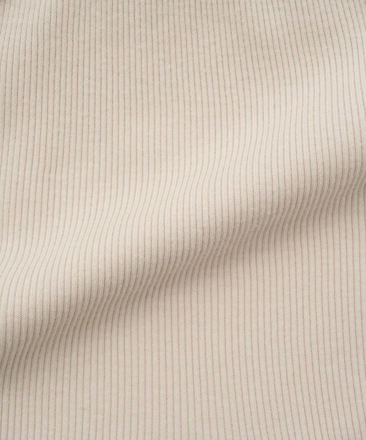 Shoulder Frill Sleeveless Ribbed Romper