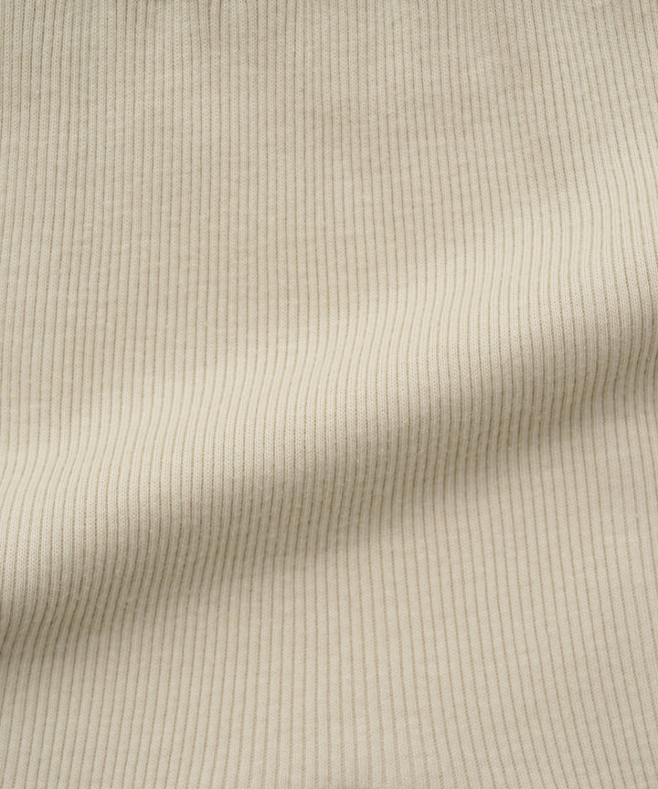 Shoulder Frill Sleeveless Ribbed Romper