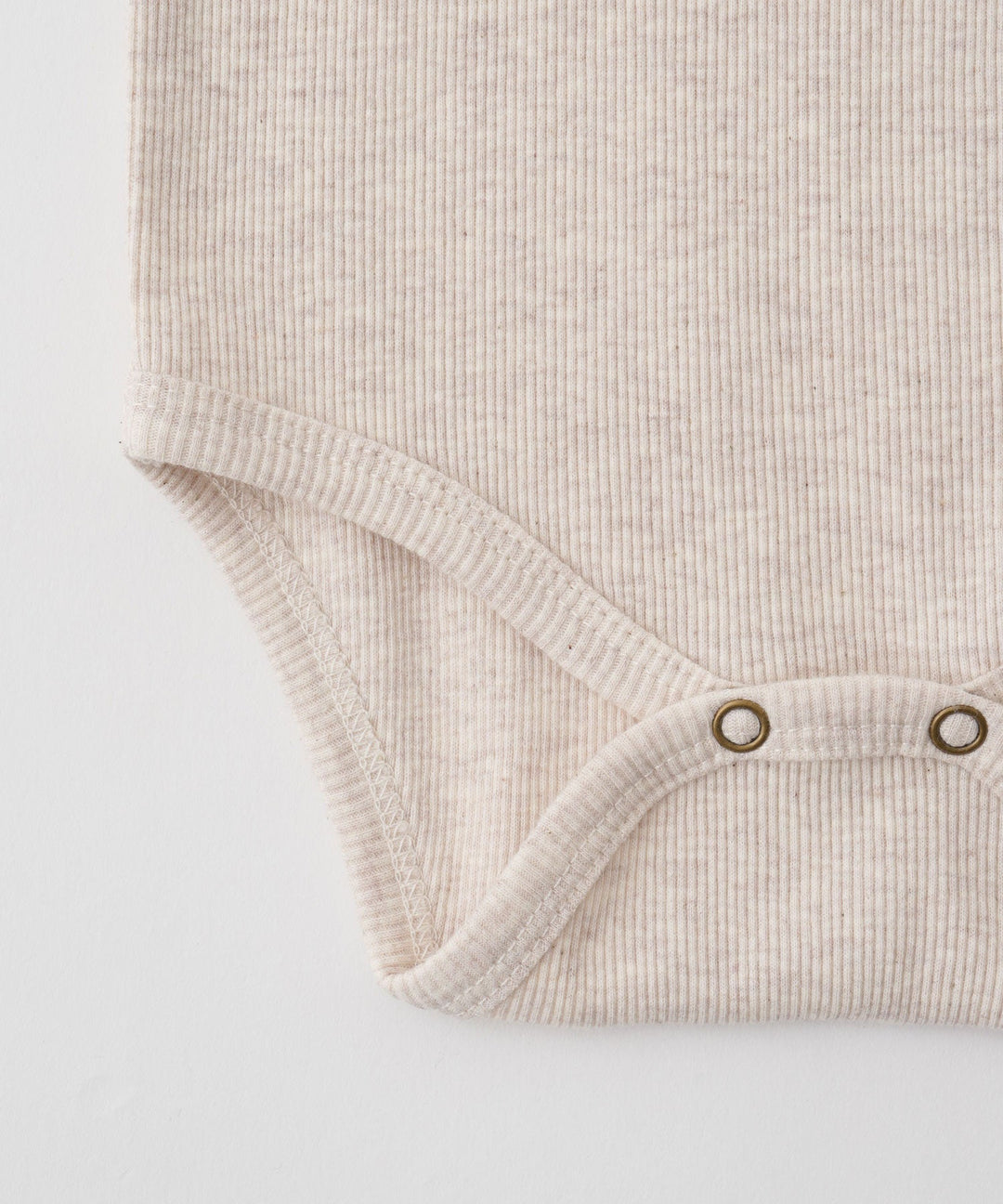 Shoulder Frill Sleeveless Ribbed Romper