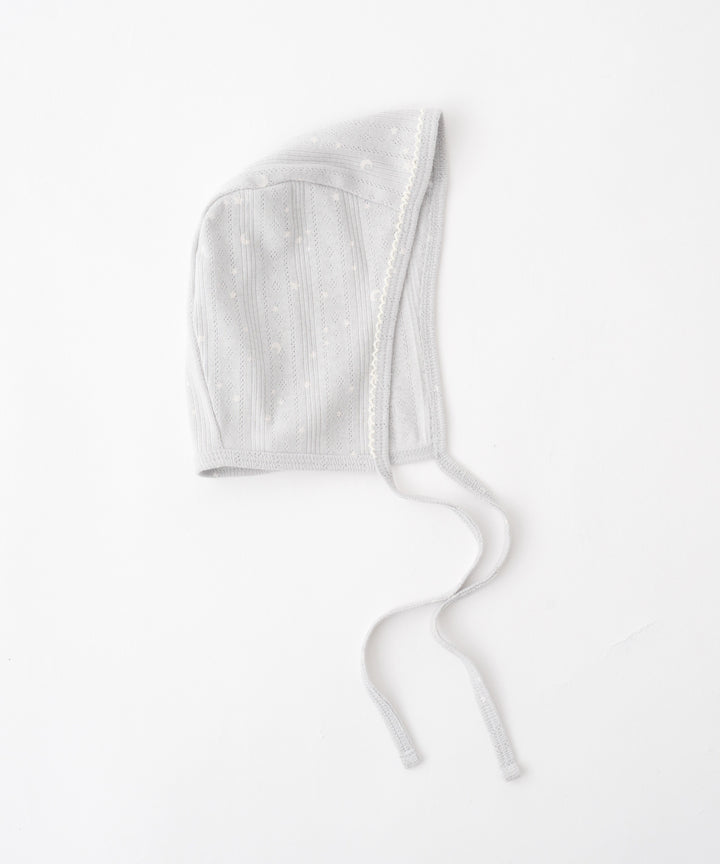 Front-Opening Pointelle Ribbed Romper