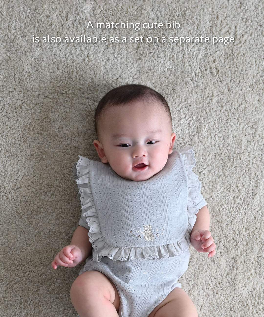 Front-Opening Pointelle Ribbed Romper