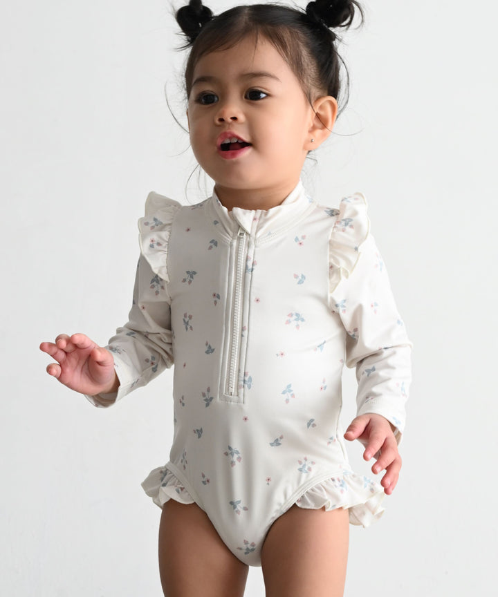 Rash Guard Swim Romper