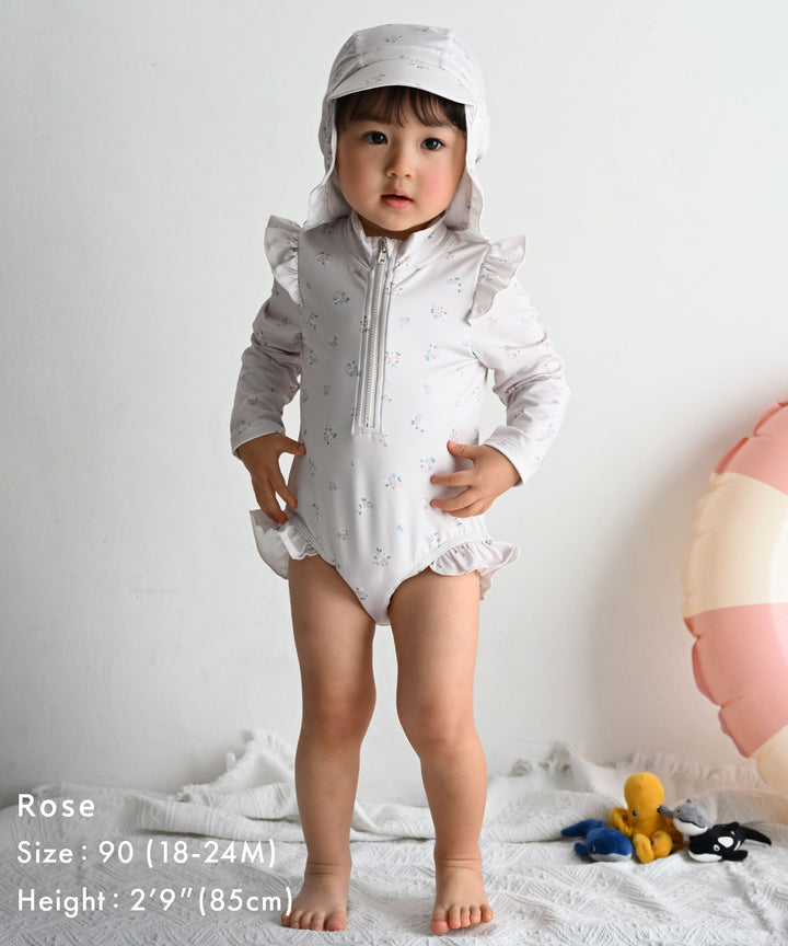 Rash Guard Swim Romper