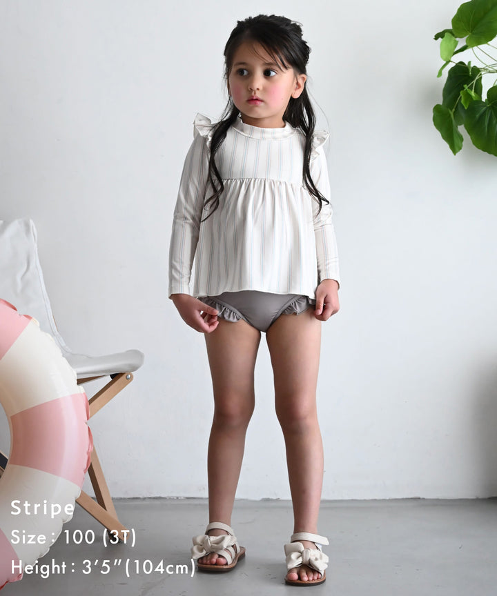 Rash Guard Two-Piece Swimsuit