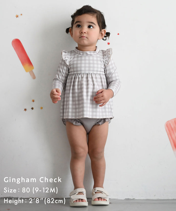 Rash Guard Two-Piece Swimsuit