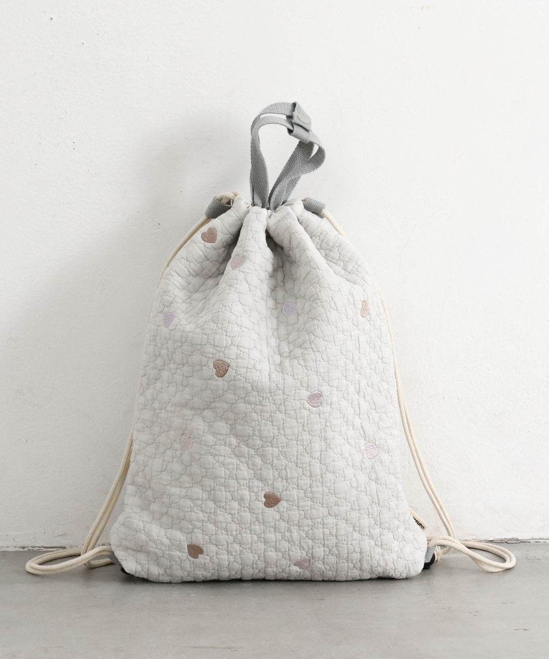 Over-the-Backpack Drawstring Bag (Ibul fabric with Moroccan design)