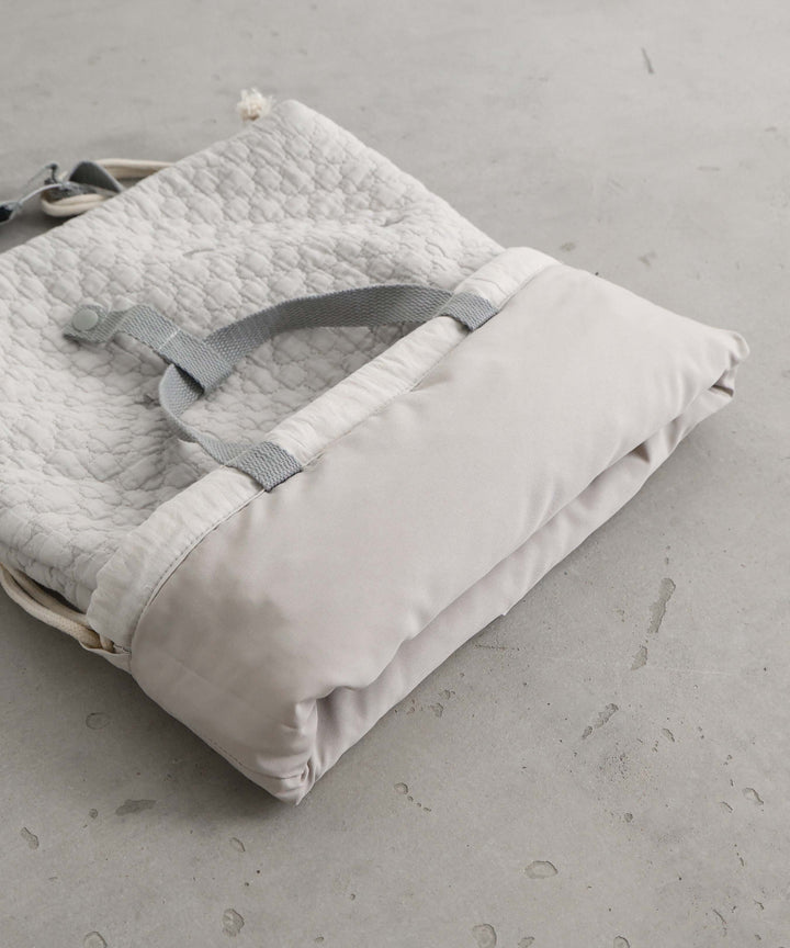 Over-the-Backpack Drawstring Bag (Ibul fabric with Moroccan design)