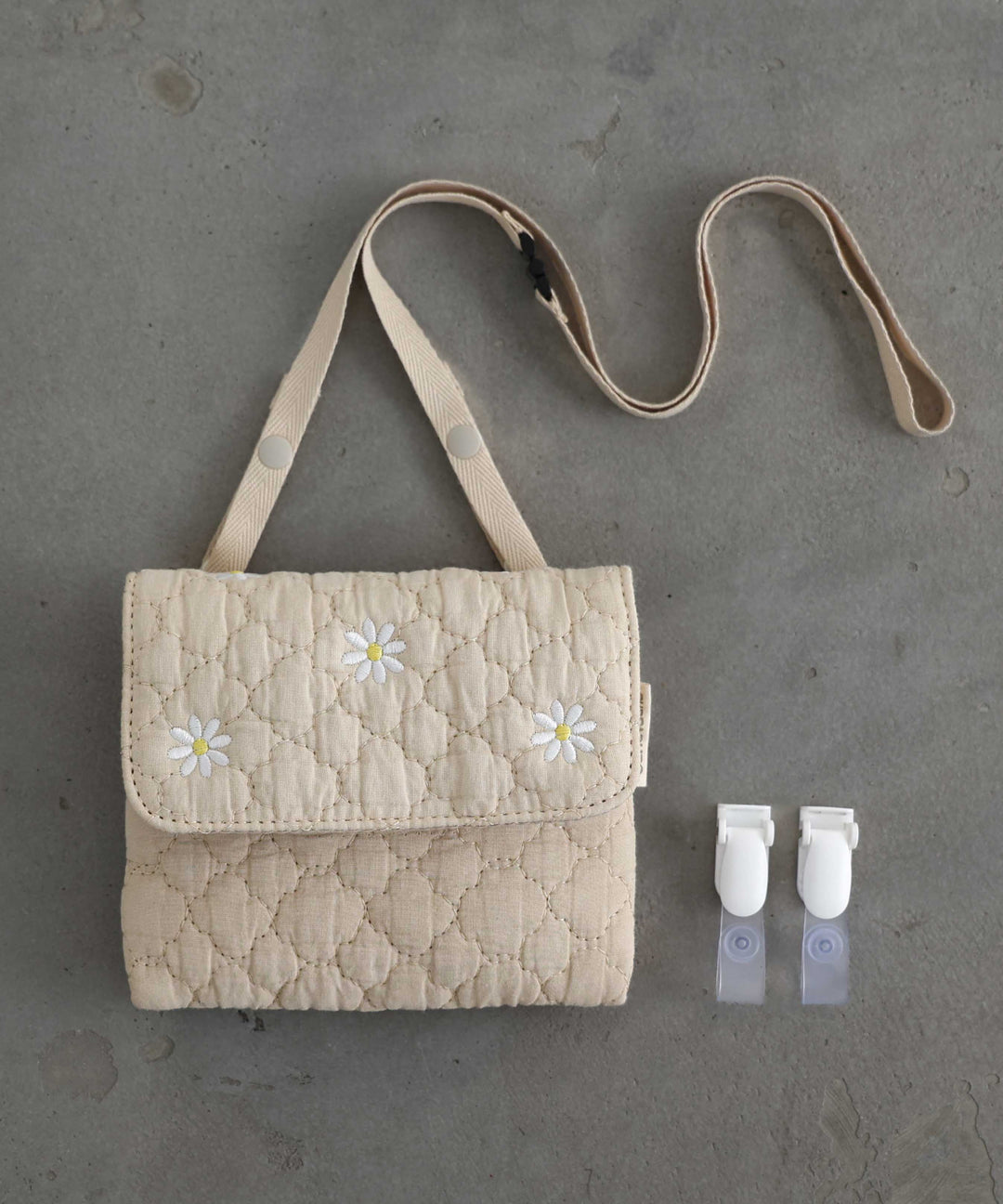 Clip-on Mini Pouch (Ibul fabric with Moroccan design)