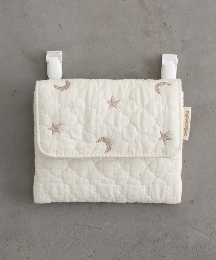 Clip-on Mini Pouch (Ibul fabric with Moroccan design)