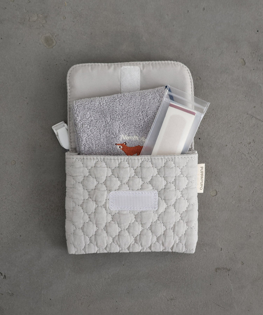 Clip-on Mini Pouch (Ibul fabric with Moroccan design)