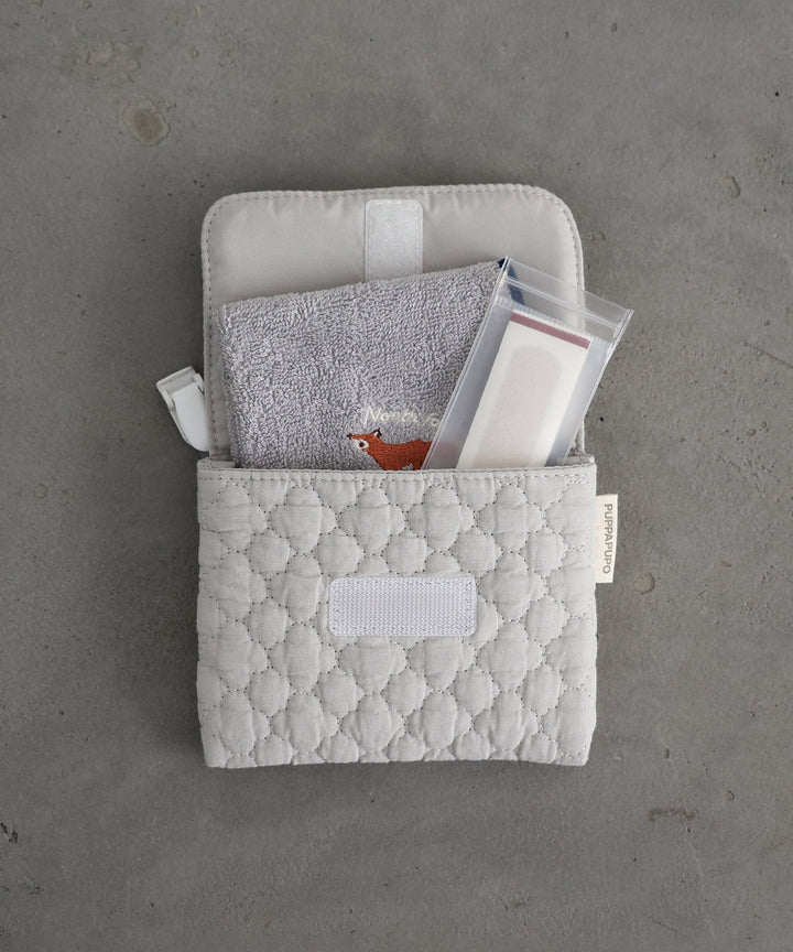 Clip-on Mini Pouch (Ibul fabric with Moroccan design)