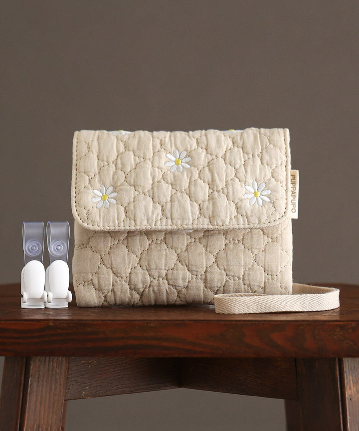 Clip-on Mini Pouch (Ibul fabric with Moroccan design)