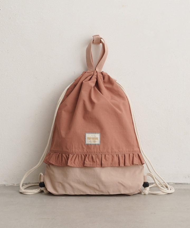 [Water-Repellent] Over-the-Backpack Drawstring Bag