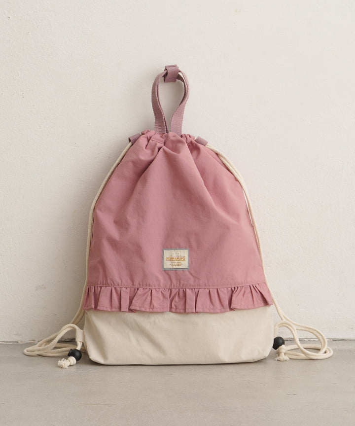 [Water-Repellent] Over-the-Backpack Drawstring Bag