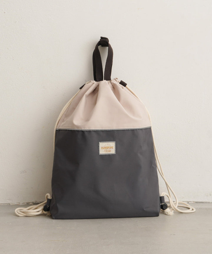 [Water-Repellent] Over-the-Backpack Drawstring Bag