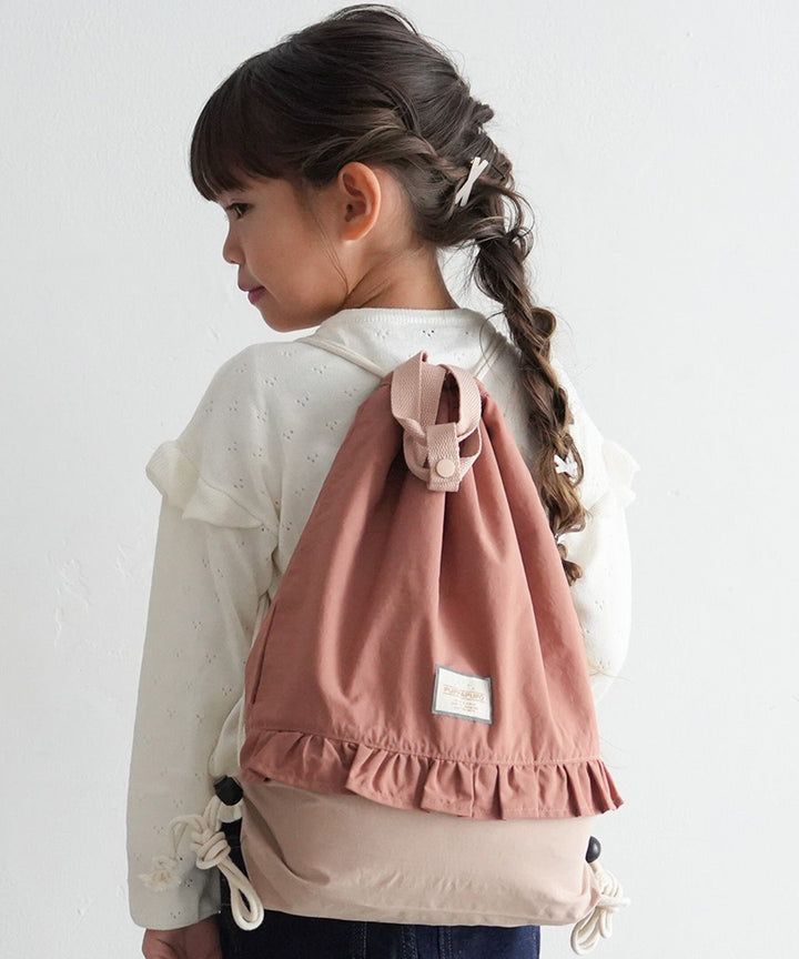 [Water-Repellent] Over-the-Backpack Drawstring Bag