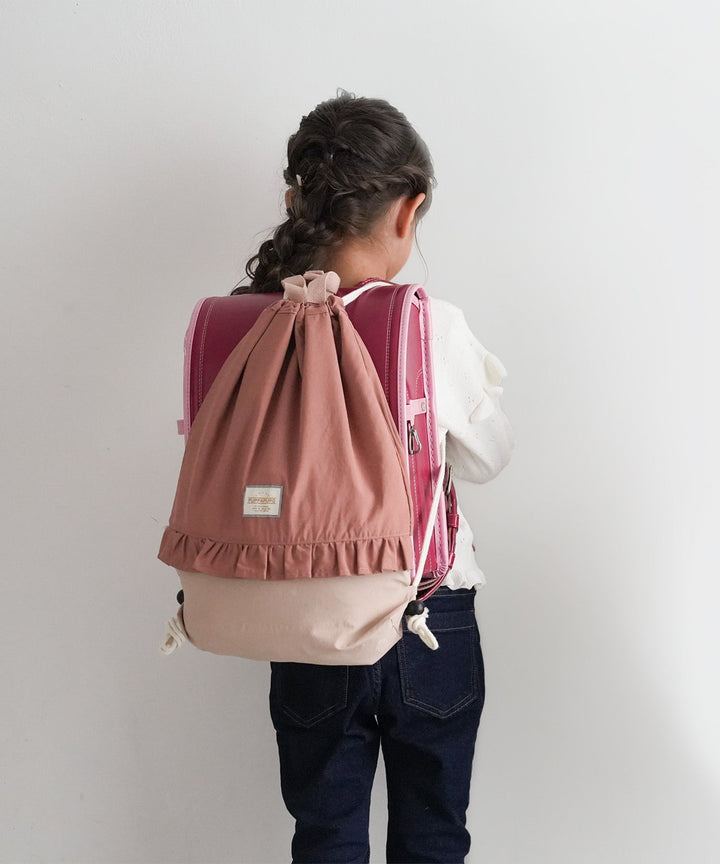 [Water-Repellent] Over-the-Backpack Drawstring Bag