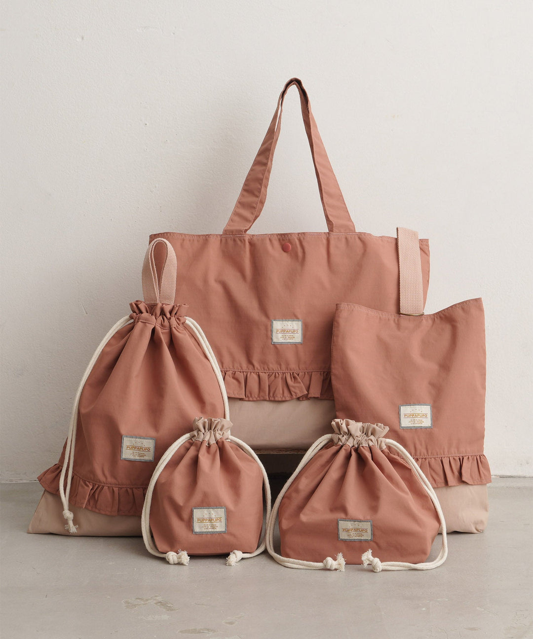 [Water-Repellent] School Essentials Bag 5-Piece Set