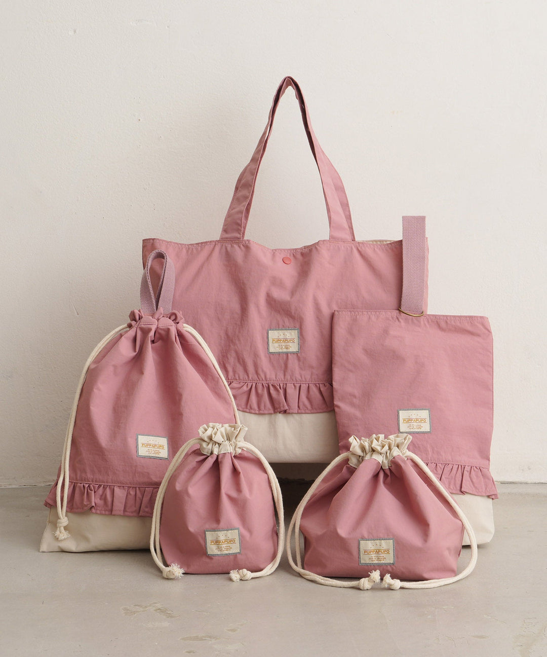 [Water-Repellent] School Essentials Bag 5-Piece Set