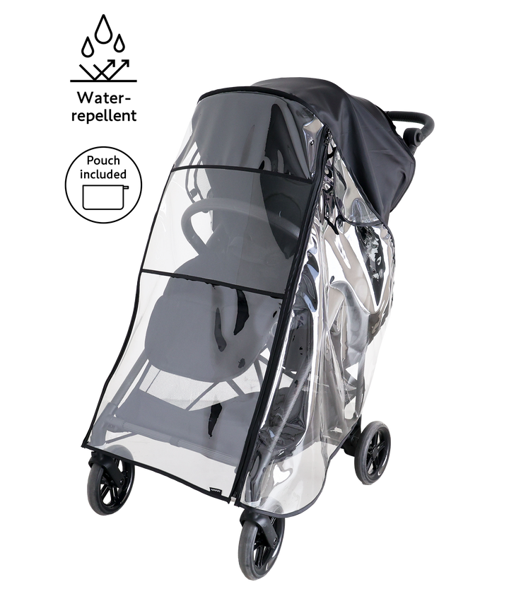 Stroller Rain Cover with Storage Pouch