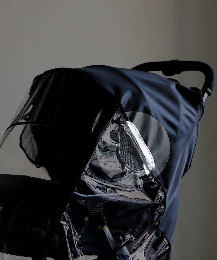 Stroller Rain Cover with Storage Pouch