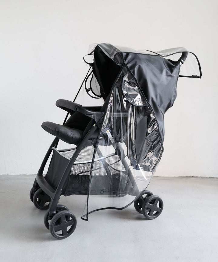 Stroller Rain Cover with Storage Pouch