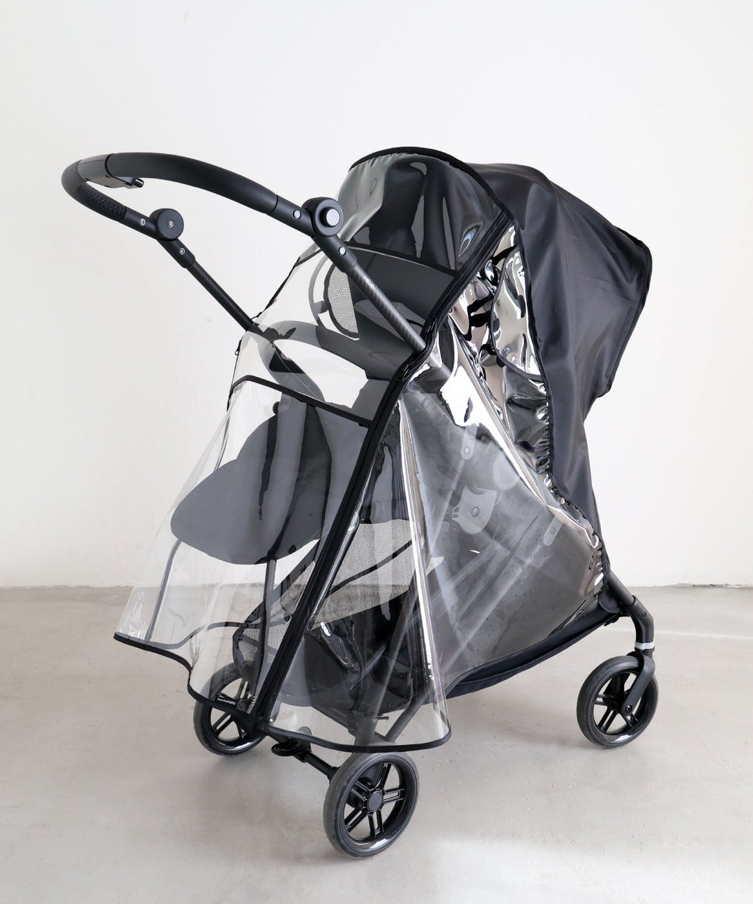 Stroller Rain Cover with Storage Pouch