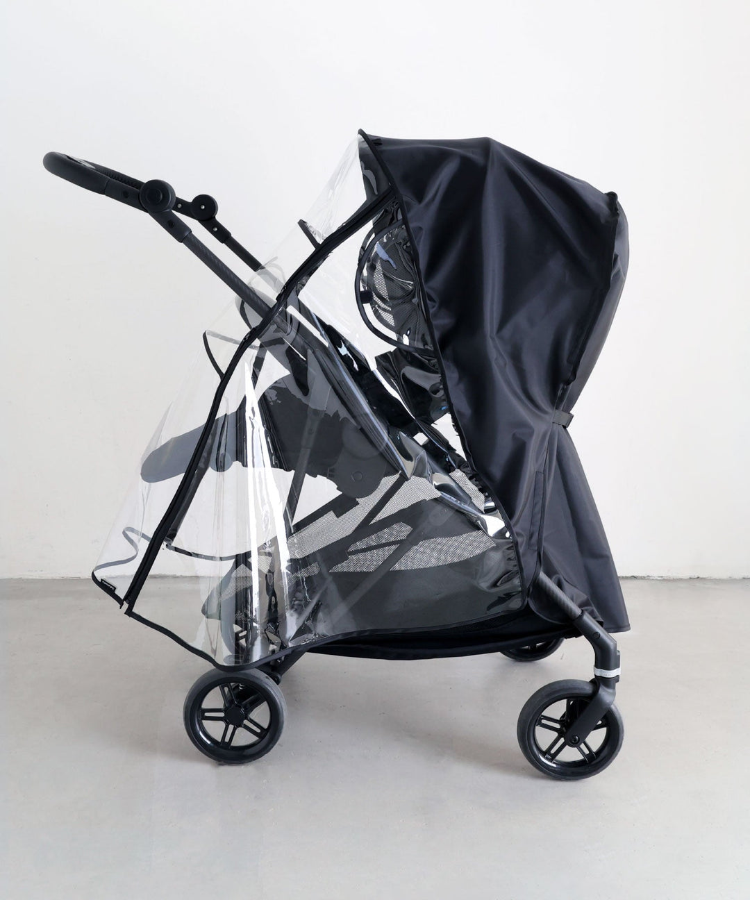 Stroller Rain Cover with Storage Pouch