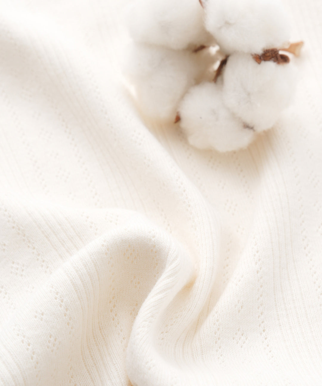 Pointelle Ribbed Bib Vest