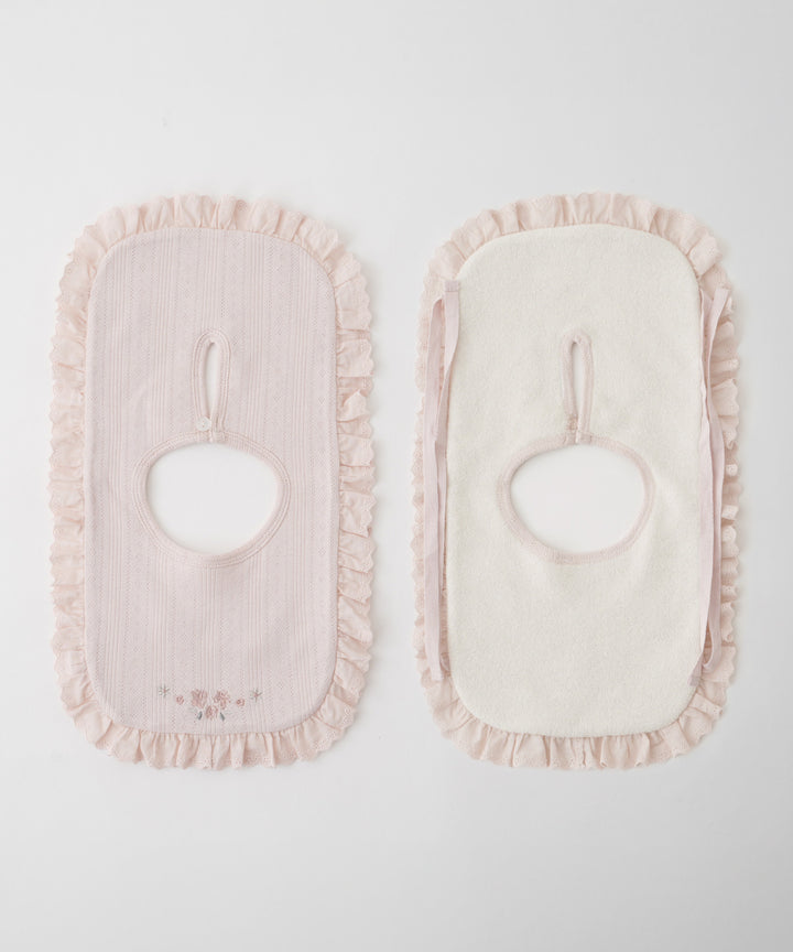 Pointelle Ribbed Bib Vest