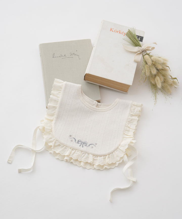 Pointelle Ribbed Bib Vest