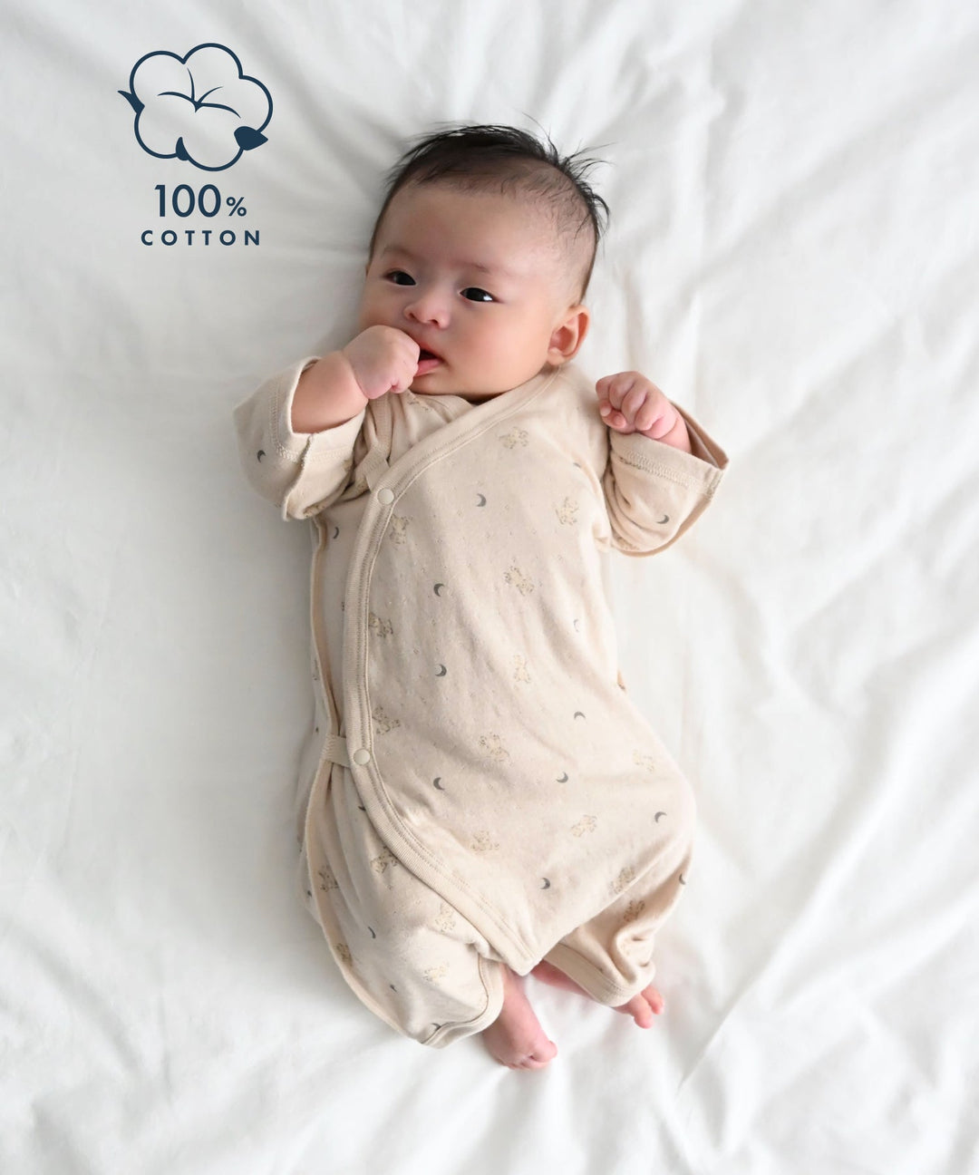 Warm Long-Sleeve Newborn Underwear 4-Piece Set