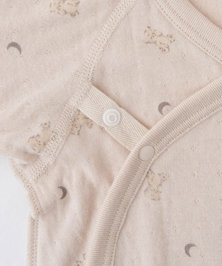 Warm Long-Sleeve Newborn Underwear 4-Piece Set