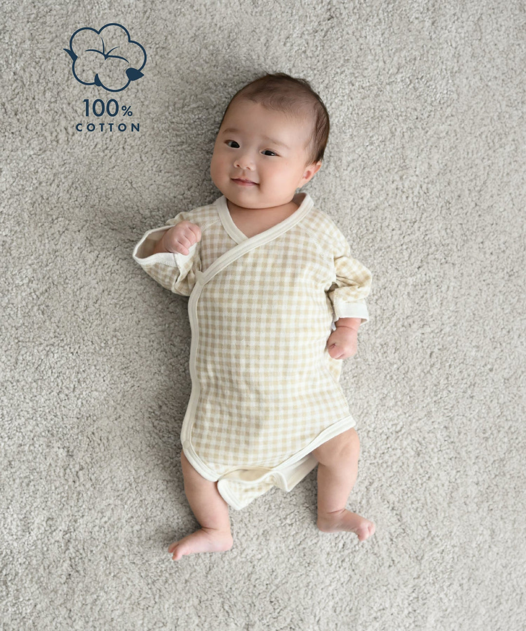 Warm Long-Sleeve Baby Bodysuit 3-Piece Set