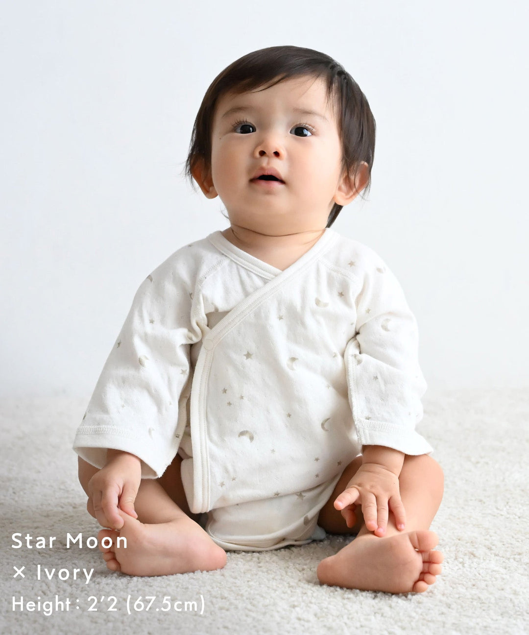 Warm Long-Sleeve Baby Bodysuit 3-Piece Set